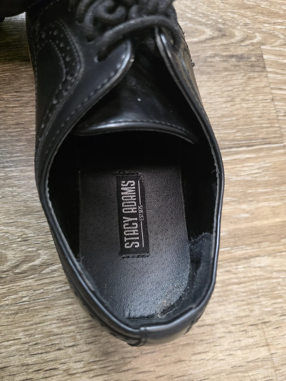 Classic Lace-up Round Toe Dress Shoes, Leather Lined with Cushioned Footbed Chil
